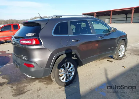 2015 Jeep Cherokee Limited z USA, uszkodzony, nr VIN 1C4PJMDS8FW521424